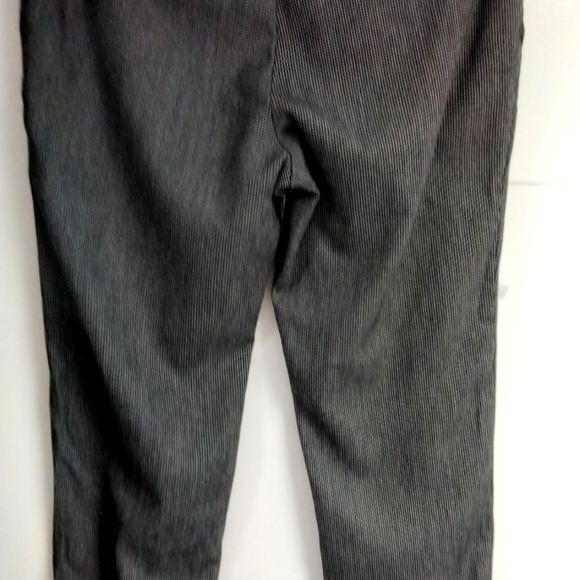 Trouser Pant Mario Serrani Italy  Black Tweed Zip Front Sz 6 Office Career - Picture 5 of 10